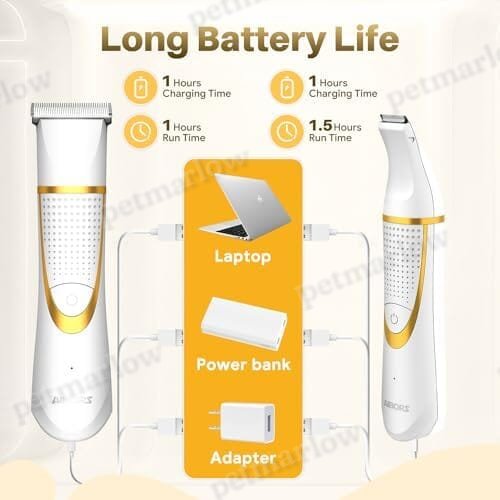 4 in 1 Electric Cordless Dog Paw Trimmer with Nail Grinder – view 6