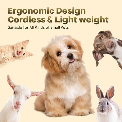 4 in 1 Electric Cordless Dog Paw Trimmer with Nail Grinder – view 8