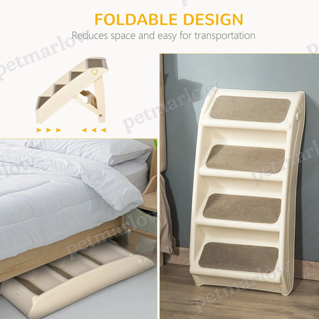 4-Level Portable Dog Stairs – view 3