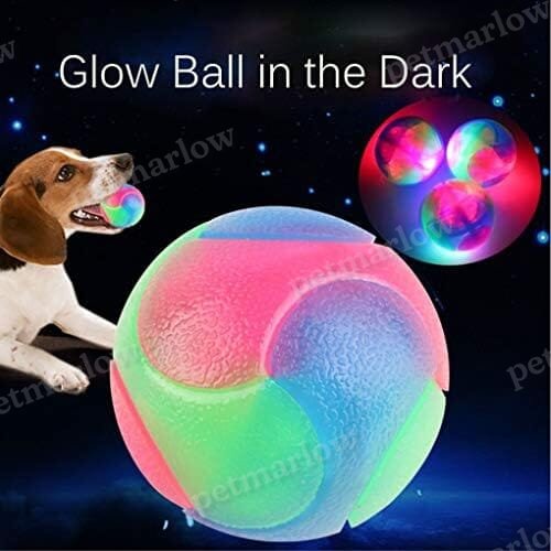 4 pcs Light Up Dog Balls Interactive Pet Toys – view 2