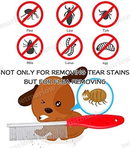 4 Pieces Pet Grooming Kit - Dematting Combs, Slicker Brush, and Steel Comb – view 2