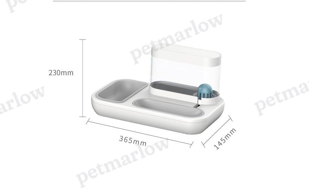4 Style Pet Cat Bowl Dog for Cats Feeder Bowls Kitten Automatic Drinking Fountain 1.5L Capacity Puppy – view 5