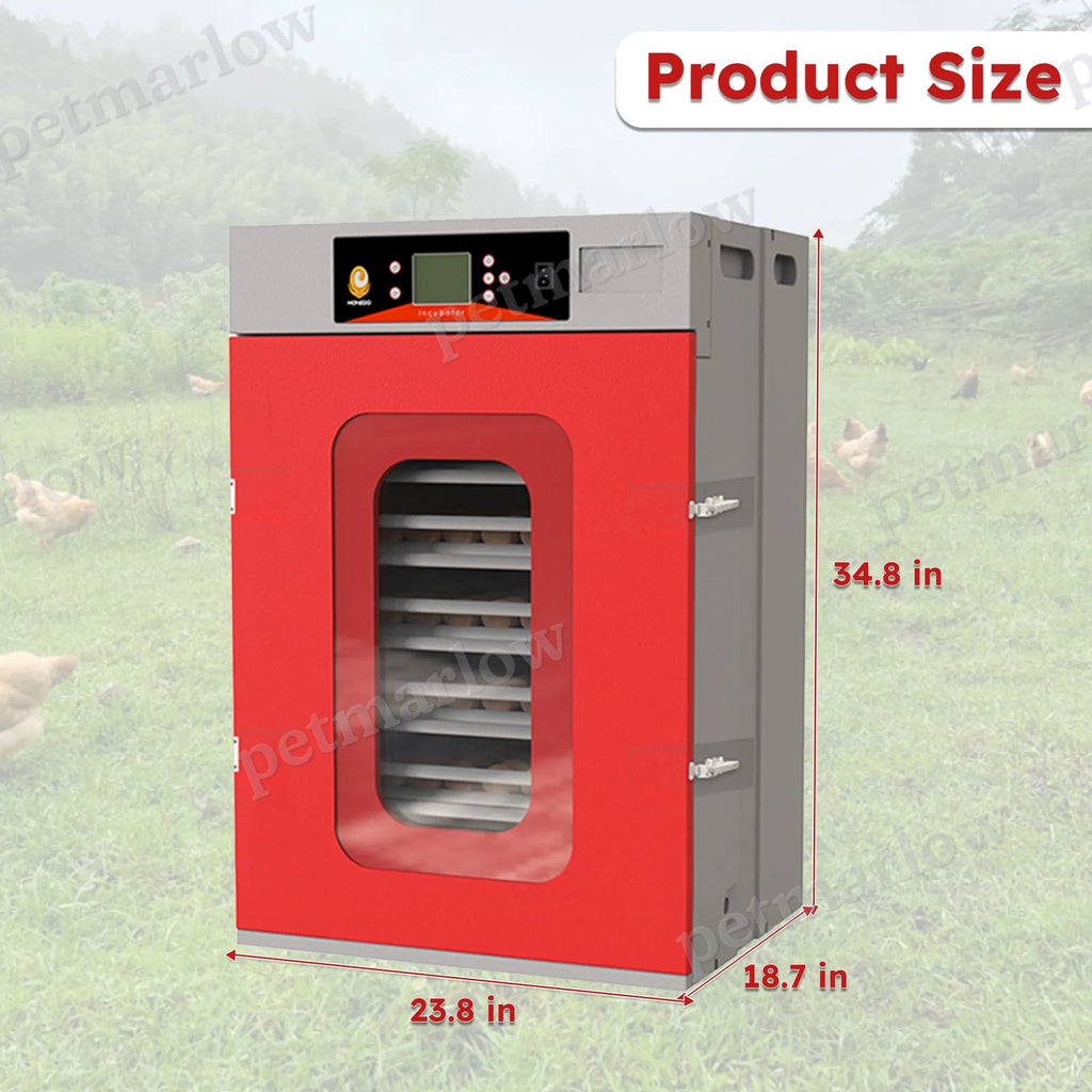 400-Egg Poultry Incubator with Auto-Turning & Digital Control – view 6