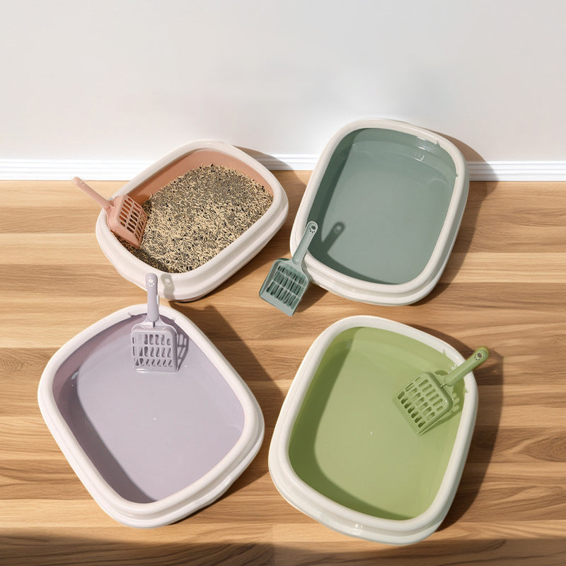 Open Cat Litter Tray with Scoop – view 8