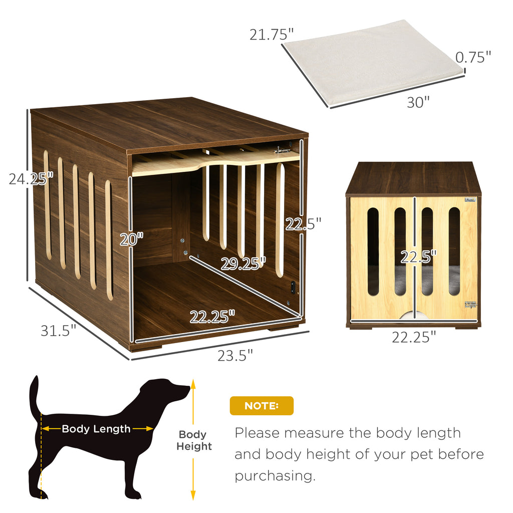 Furniture Style Dog Crate with Removable Door – view 8