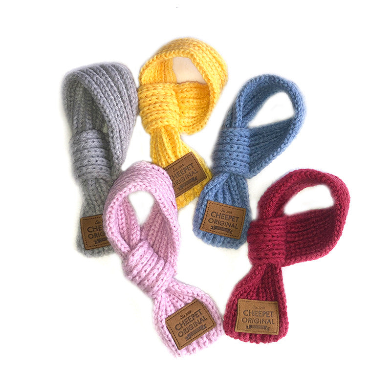 Warm Winter Pet Bandana Collar – view 8