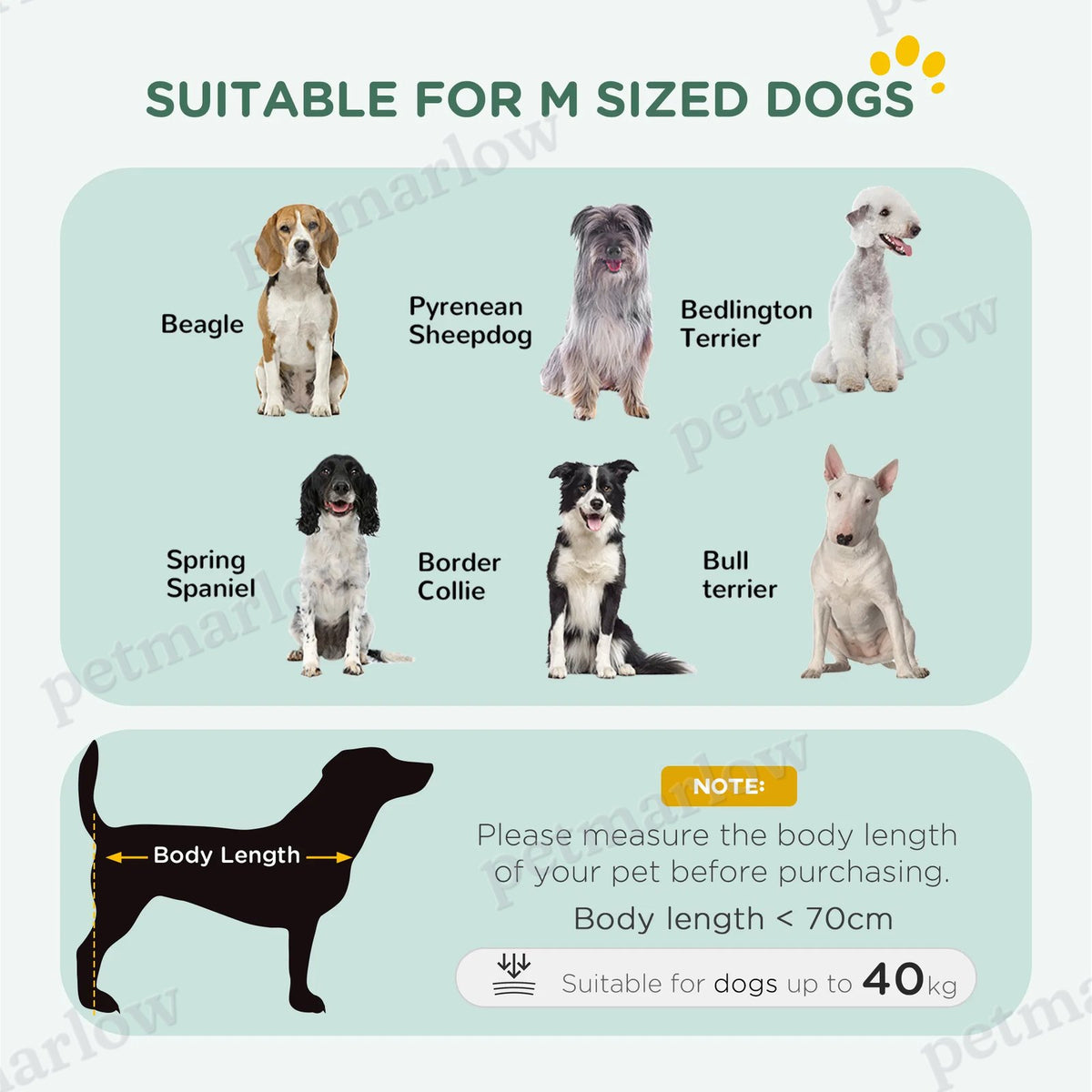 41" Dog Crate with 2 Doors and Soft Cushion for Small Dogs – view 6