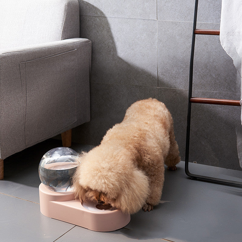 Automatic Cat Dog Water Dispenser with Bowl Nonelectric – view 10