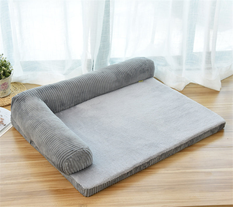 Luxury L-Shaped Dog Bed – view 8