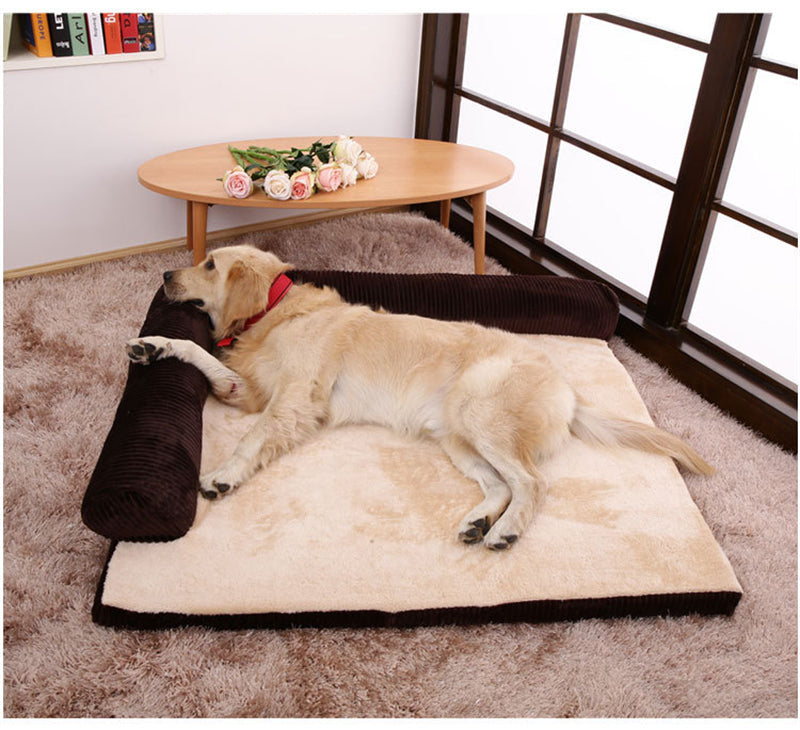 Luxury L-Shaped Dog Bed – view 9