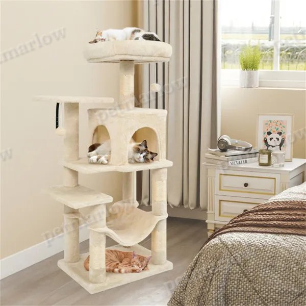 Multi-Level Cat Tree With Spacious Top Perch – view 3
