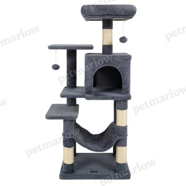 Multi-Level Cat Tree With Hammock for Play and Rest – view 5