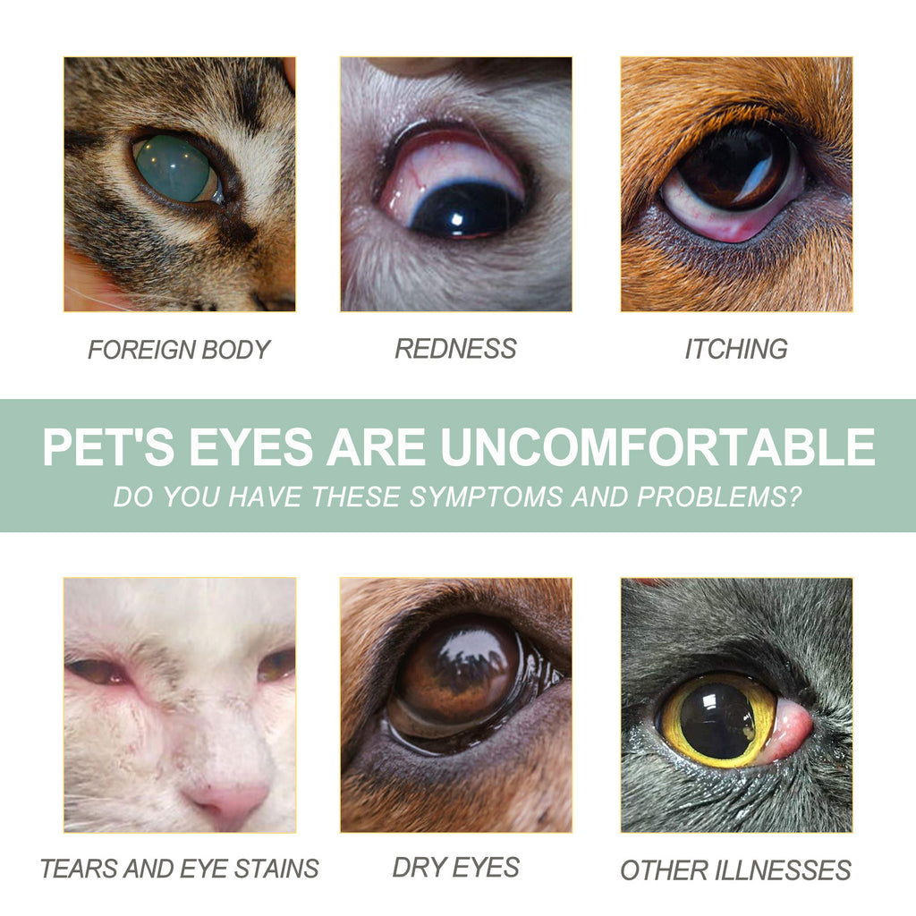 Pet Eye Drops for Dogs & Cats, Gentle Eye Cleaner – view 10