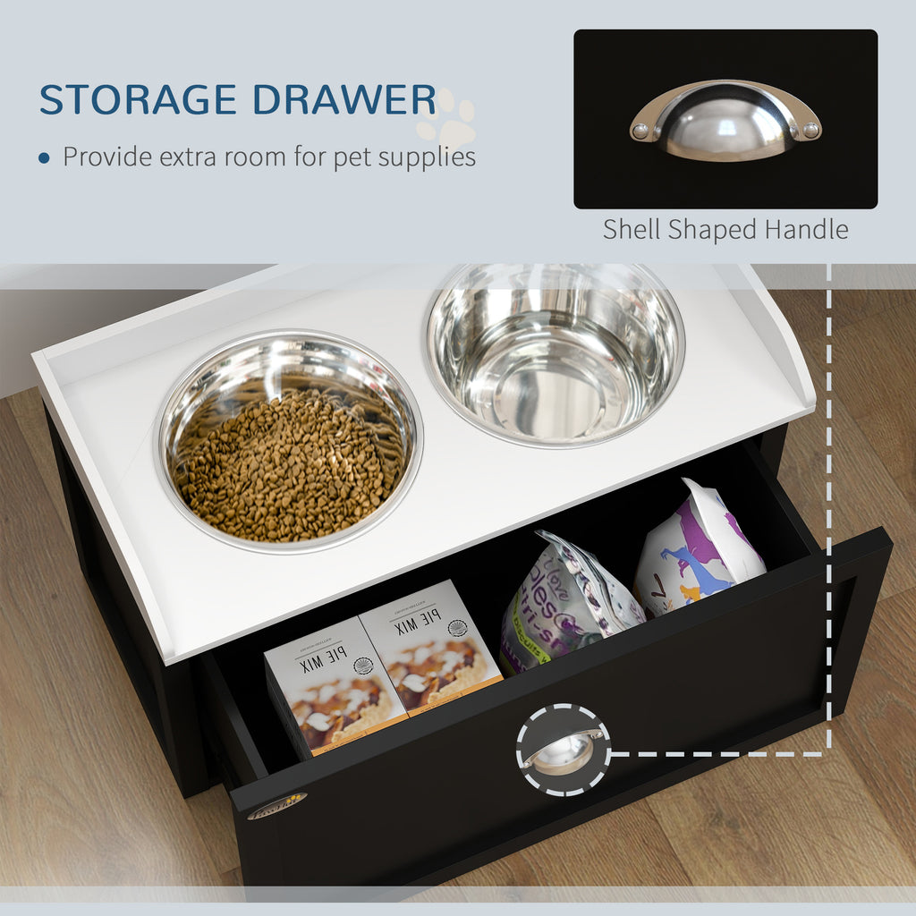Pet Feeding Station with Storage for Large Dogs – view 8