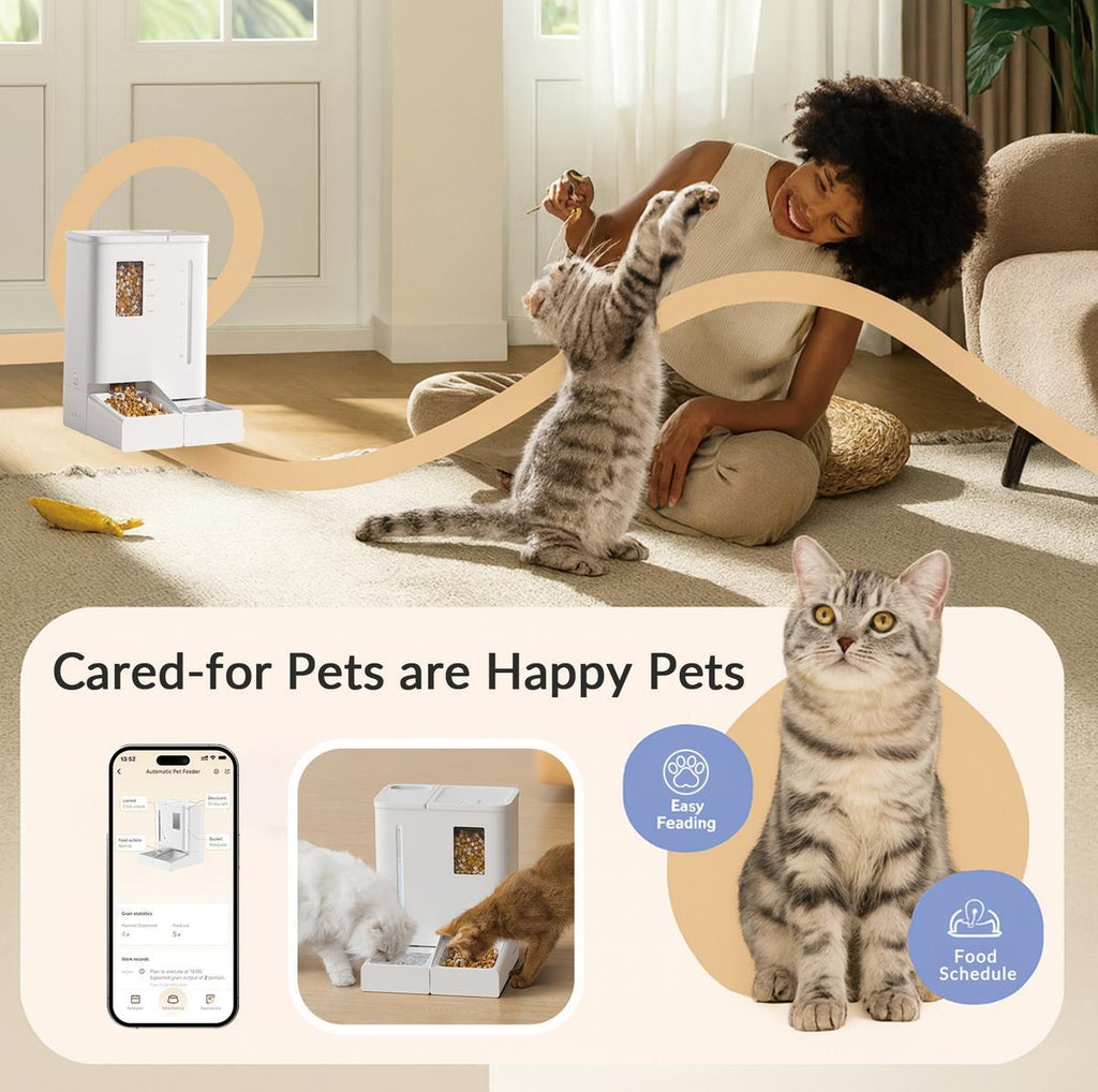 WiFi Automatic Pet Feeder and Waterer Set – view 8
