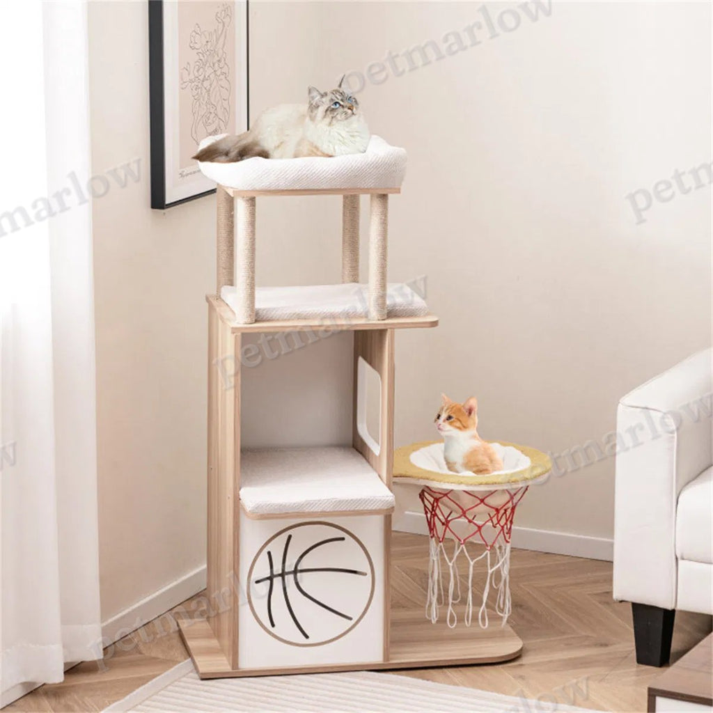 47 Inches Wooden Cat Condo – view 5