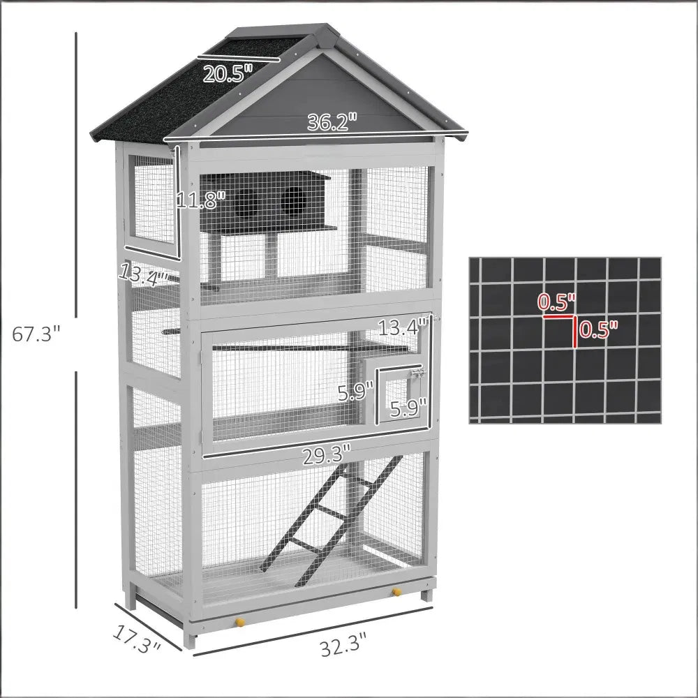 Bird Cage Starter Kit with Detachable Rolling Stand – view 8