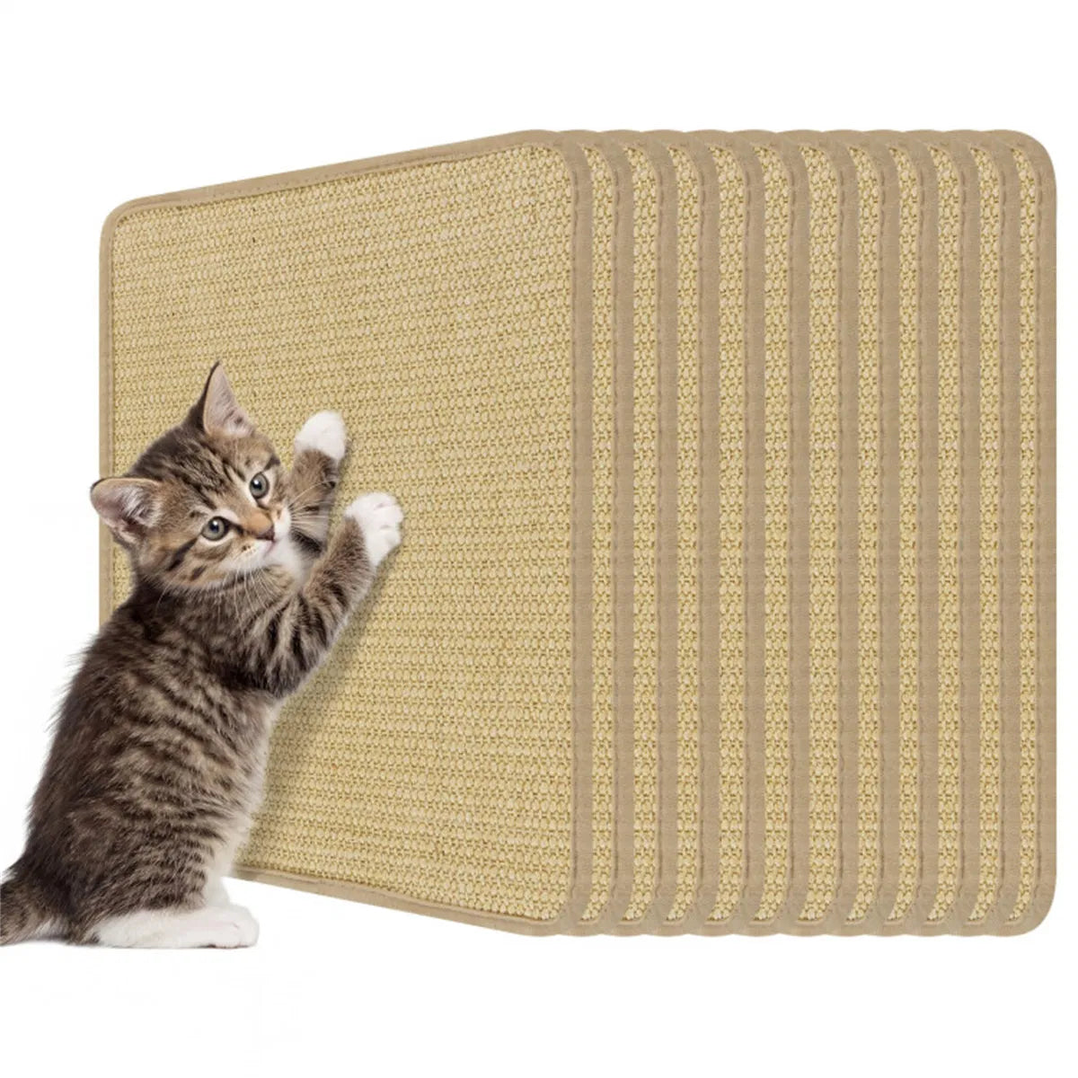 Natural Cat Scratching Mats for Furniture Protection – view 8