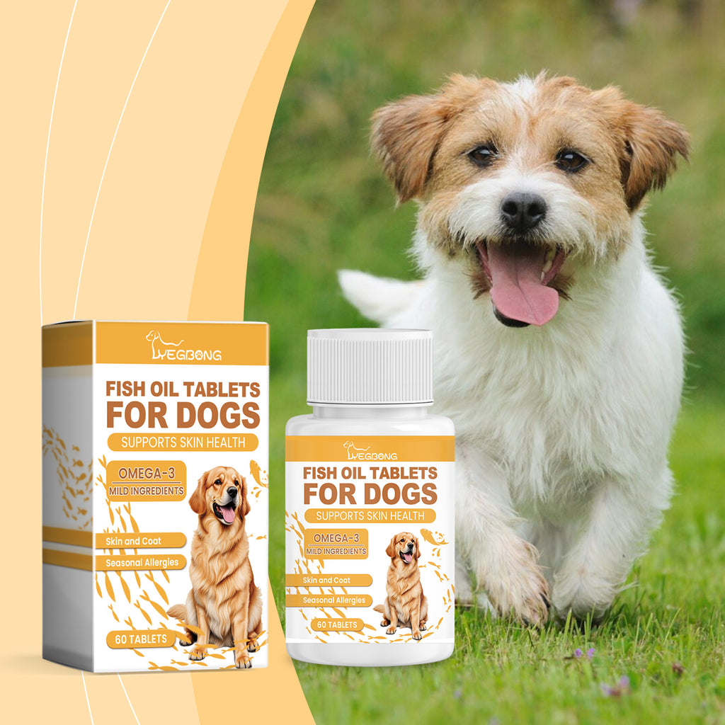 Dog Fish Oil Chewable Tablets for Skin and Coat Health – view 8