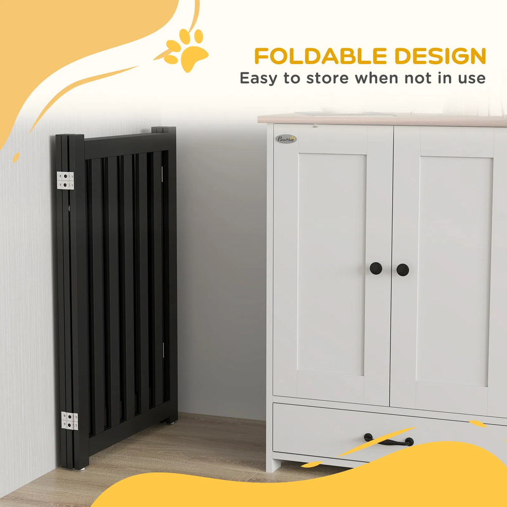 3-Panel Foldable Dog Gate for Medium Dogs – view 7