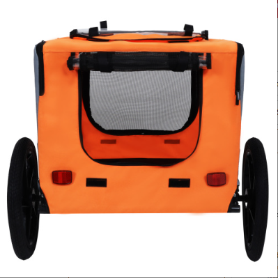 Collapsible Pet Bike Trailer with All-Terrain Wheels – view 9