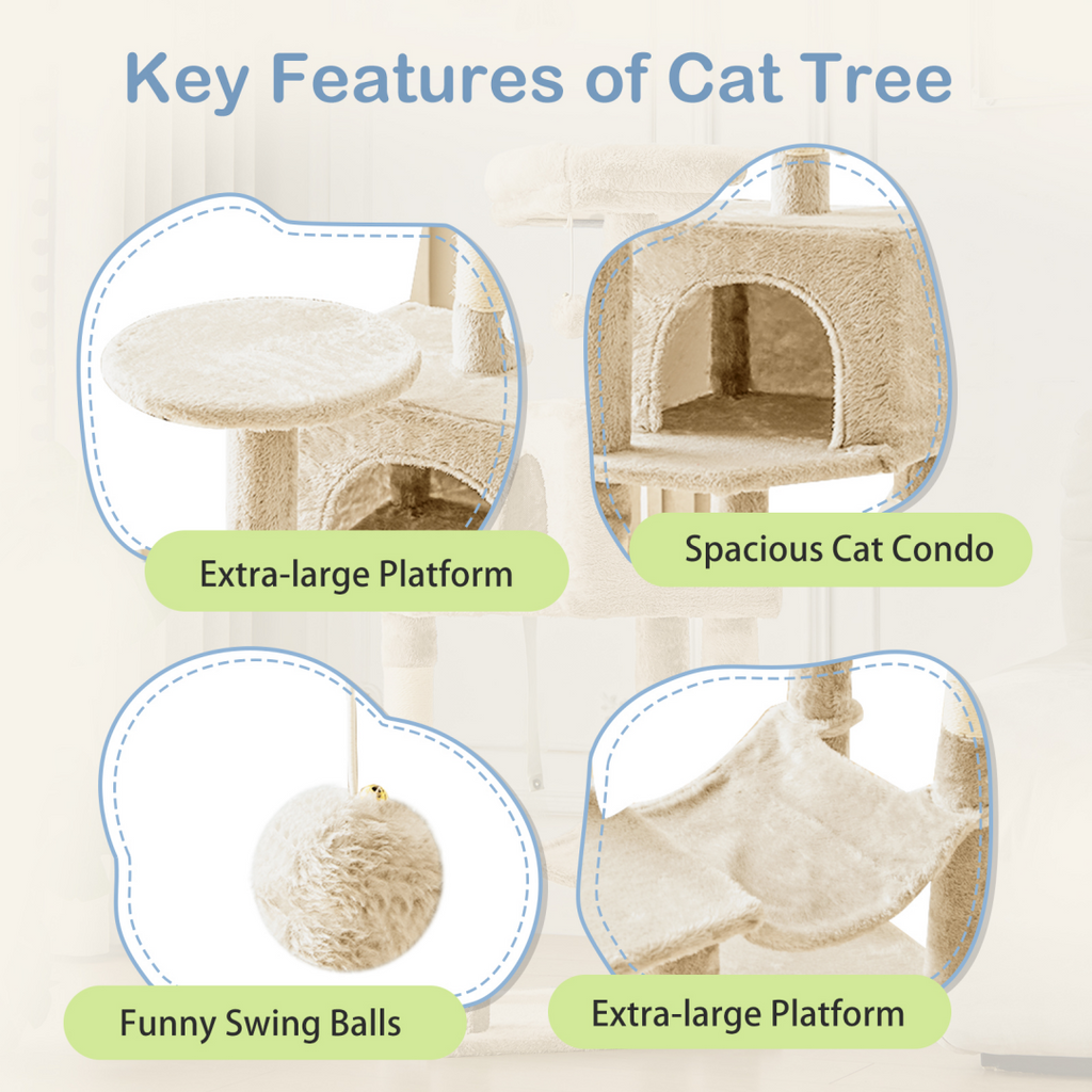 44 Inch Multi-Cat Climbing Tower – view 17