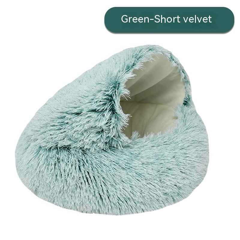Semi Enclosed Cat and Dog Bed for Comfort – view 13