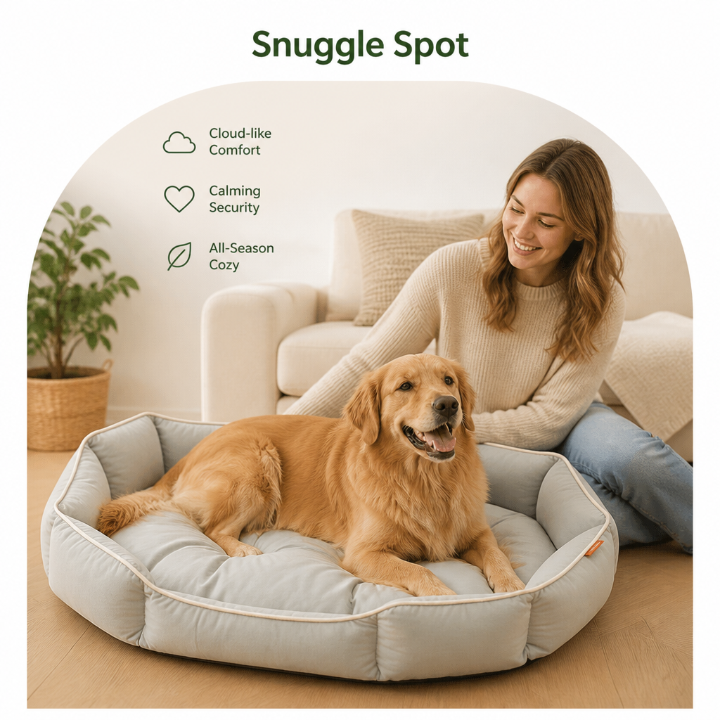 Petmarlow All-Season Plush Donut Pet Bed – view 11