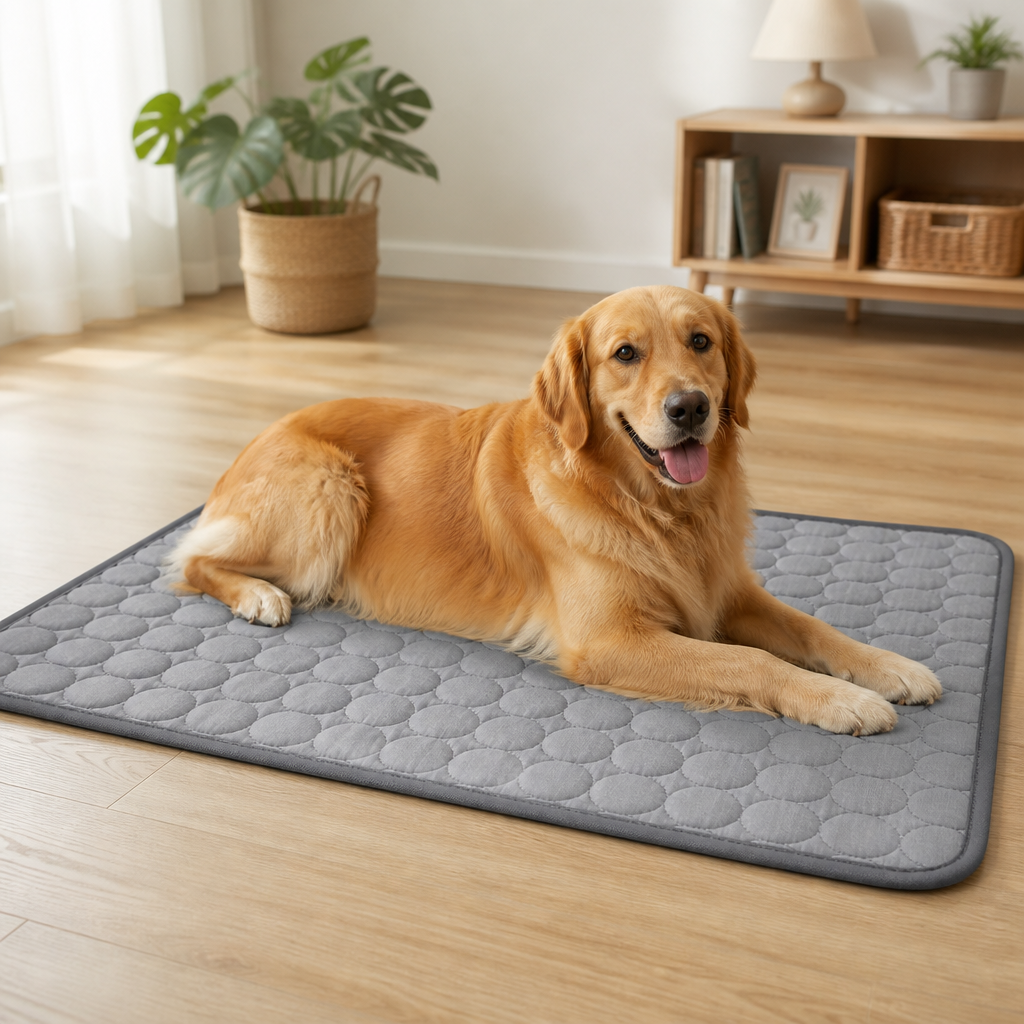 Petmarlow Passive Cooling & Breathable Polyester Pet Mat – view 11