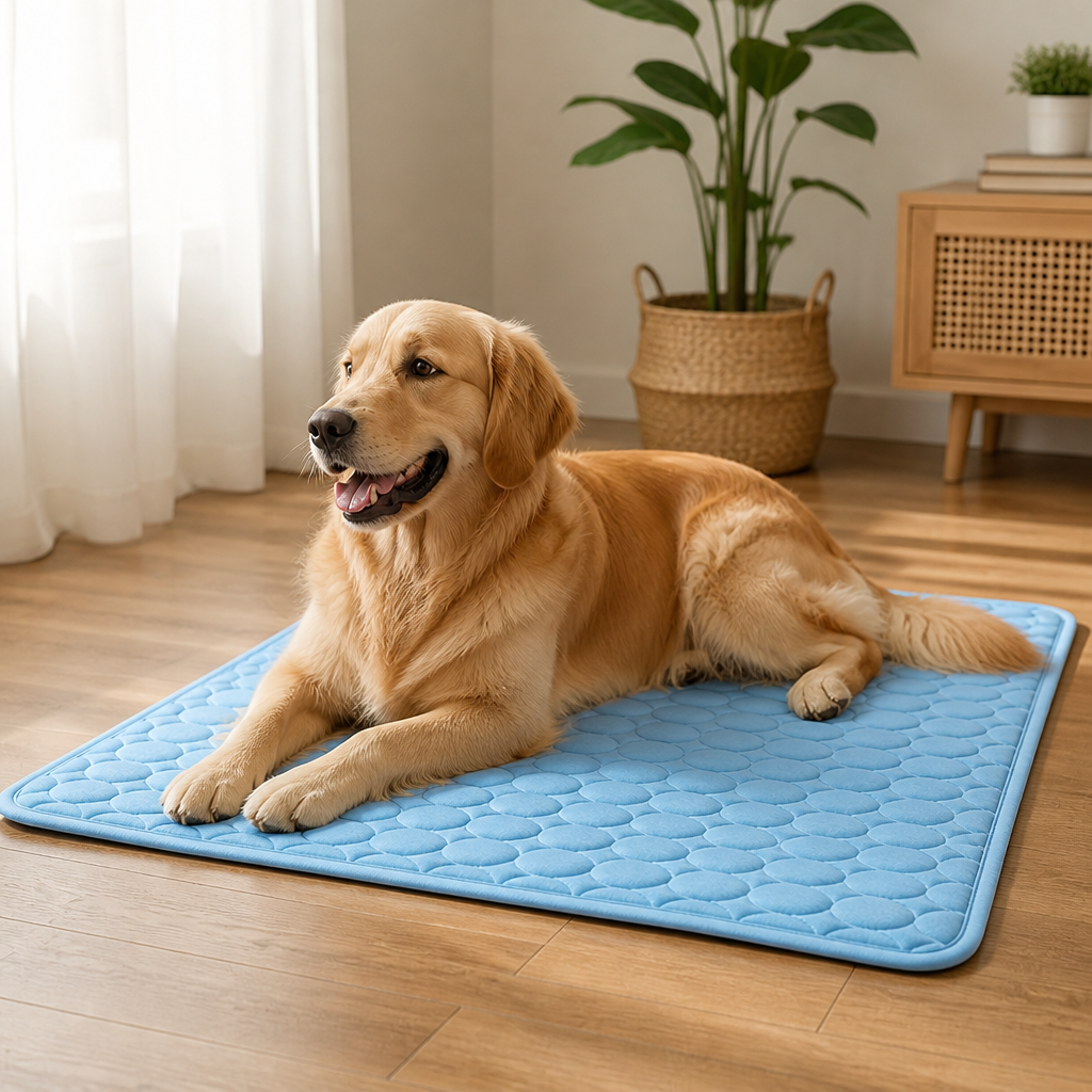 Petmarlow Ice-Silky Breathable & Non-Electric Dog Cooling Pad – view 9