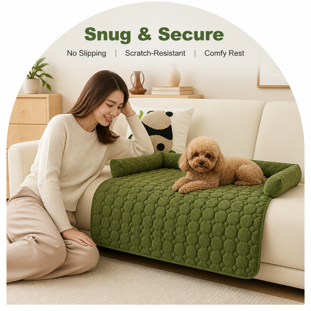 Petmarlow Non-Slip & Scratch-Resistant Plush Pet Mat – view 10