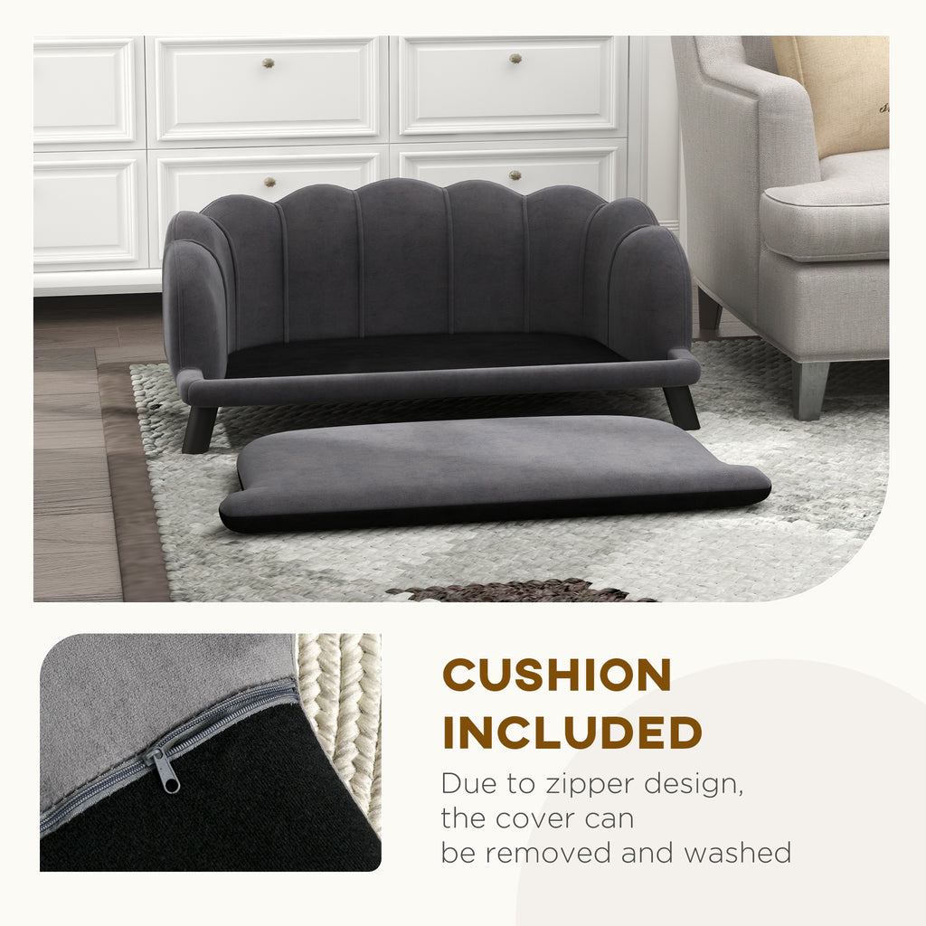 Elegant Pearl Design Pet Sofa for Medium and Large Dogs – view 9