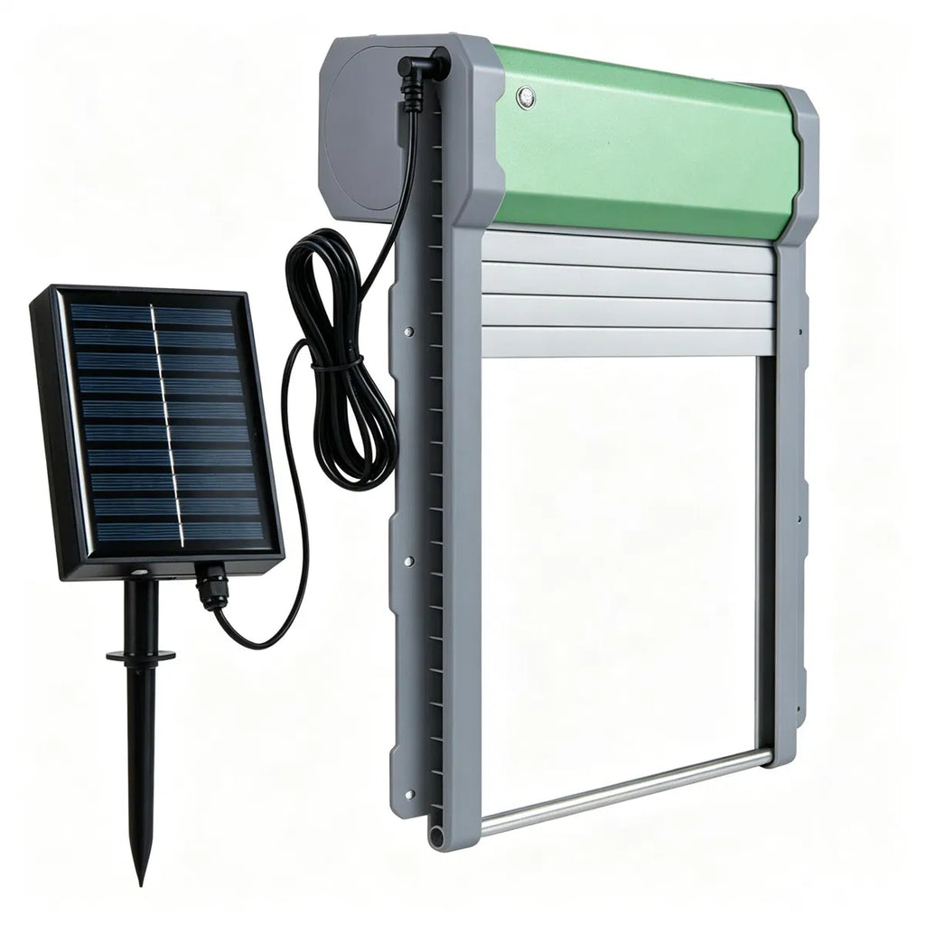Automatic Chicken Coop Door with Solar Power and Remote Control – view 7