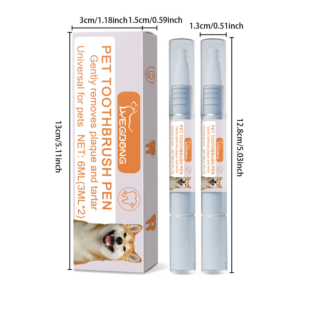 Pet Dental Toothbrush Pen for Dogs and Cats – view 9