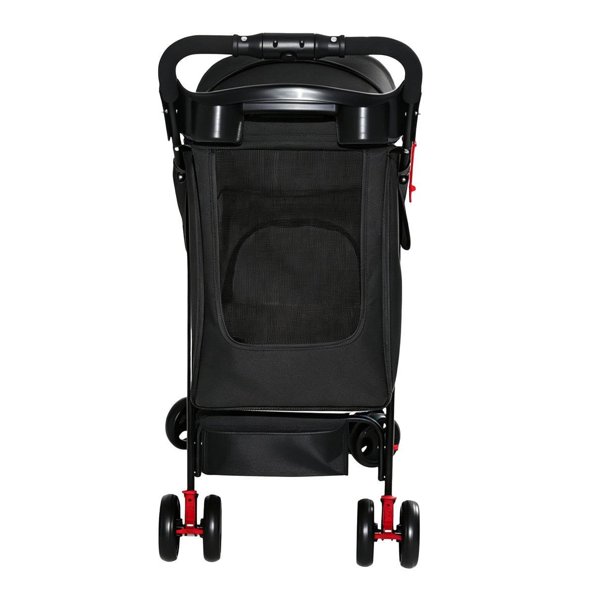 Foldable Pet Stroller for Small Dogs and Cats Up to 28 lbs
