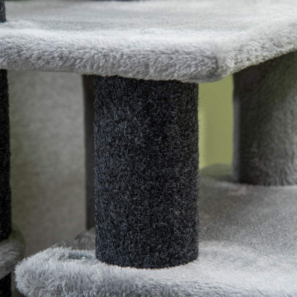 Adjustable Height Cat Stairs with Scratching Post – view 7