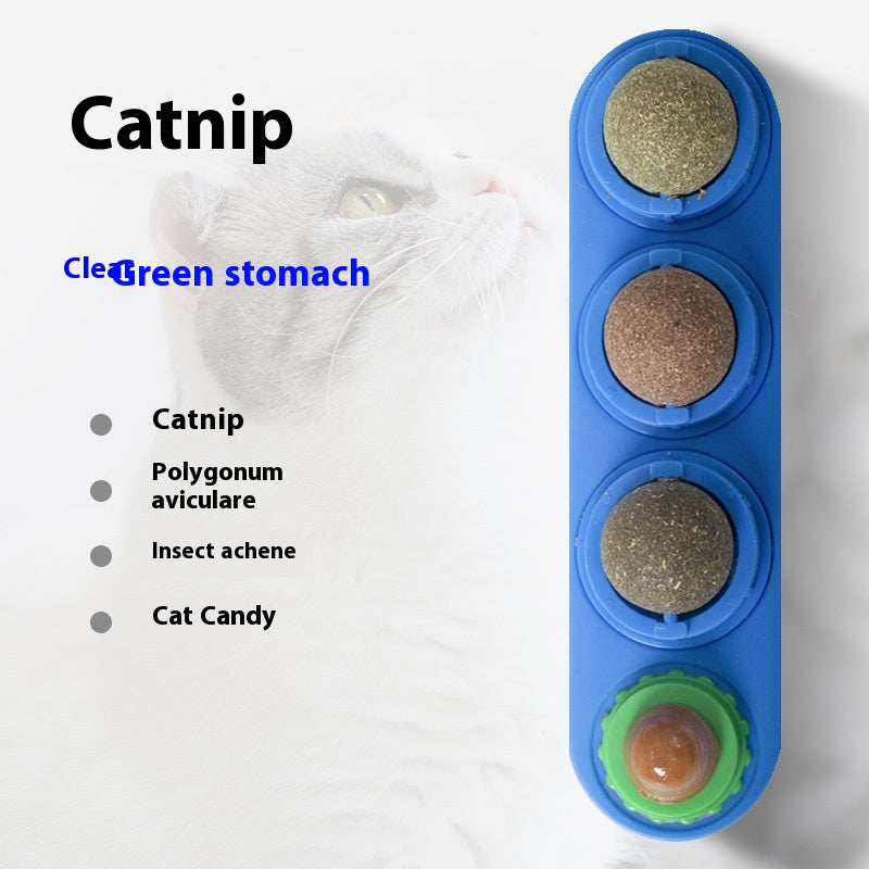 Rotating Catnip Ball Toy for Cats and Dogs – view 7