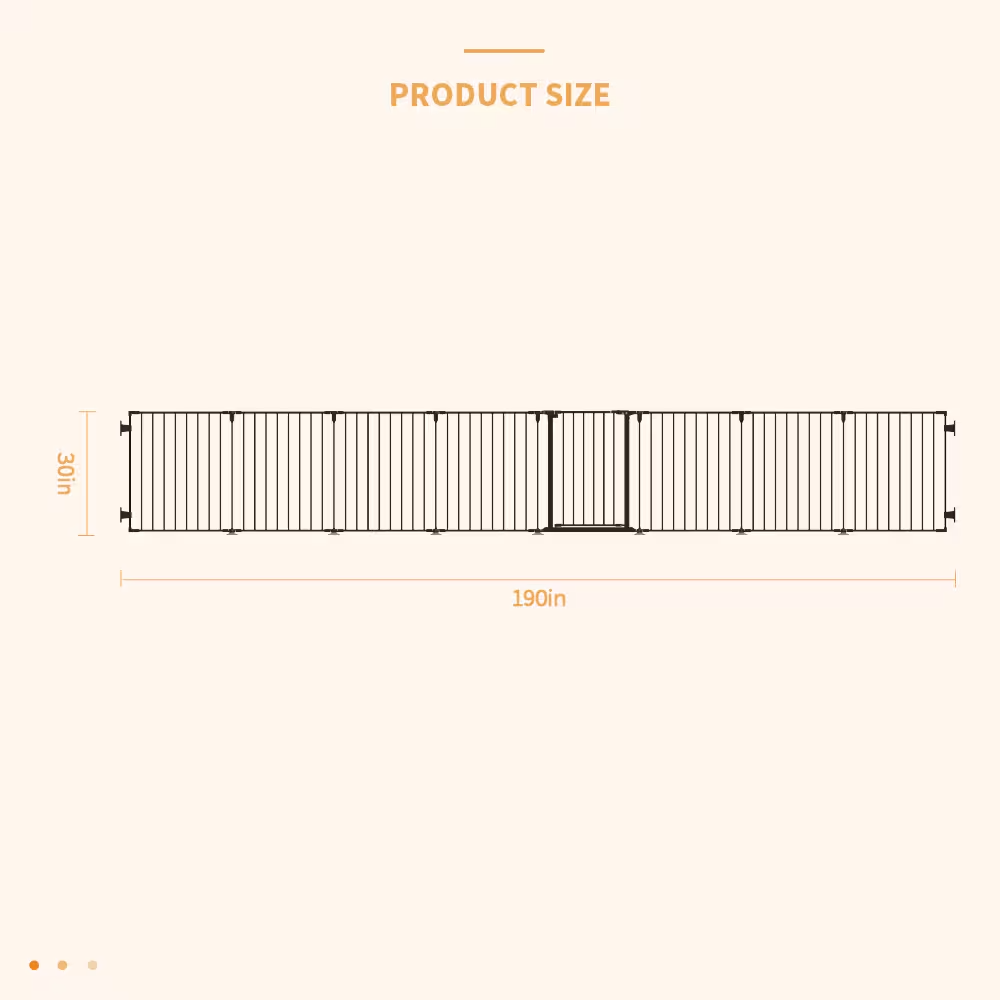 Heavy Duty Metal Storage Fence for Pets – view 9