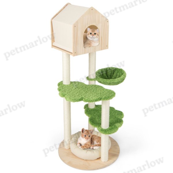 5-Story Cat Tree with Cozy Hideaways and Scratching Posts – view 5