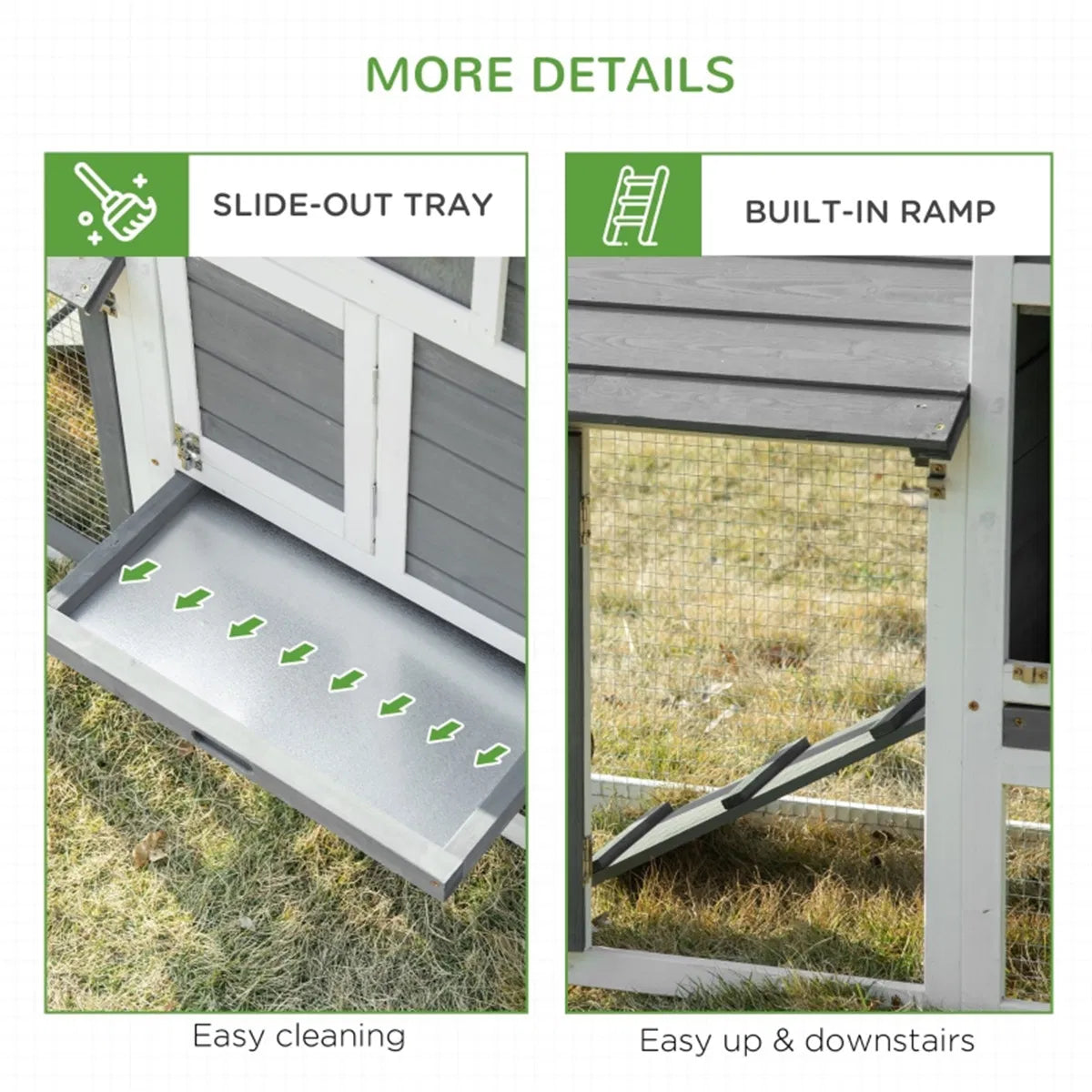Wooden Chicken Coop for Small Chickens – view 8