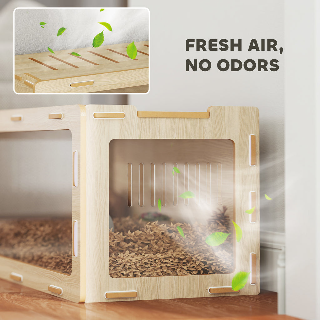 Hamster Cage with Acrylic Panels for Small Animals – view 8