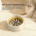 2-in-1 Slow Feeder Bowl for Cats