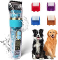 50dB Low Noise Cordless Pet Thick Coats Trimmer with Titanium