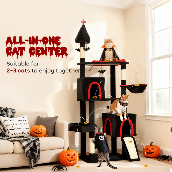 Flower Cat Tree – view 7