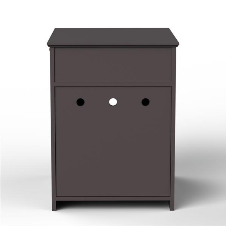 Cat Litter Box Enclosure with Drawer and Side Table – view 9