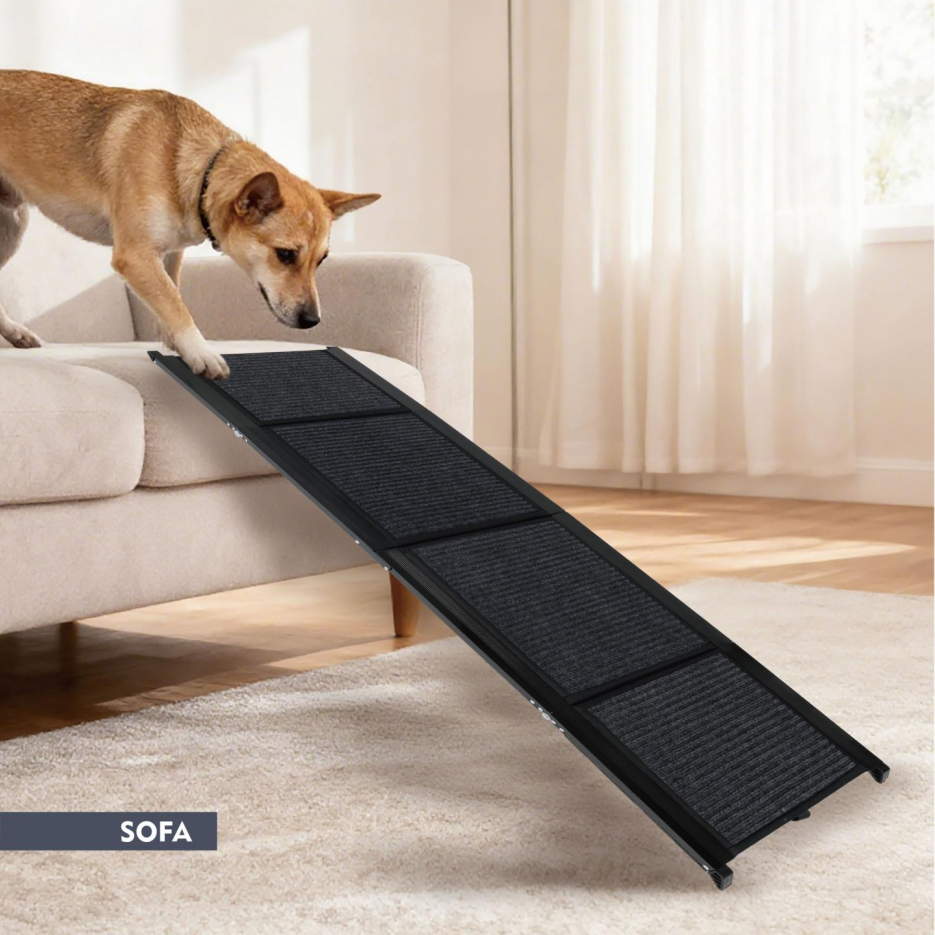 71" Portable Dog Ramp for Car with Non-Slip Surface – view 7