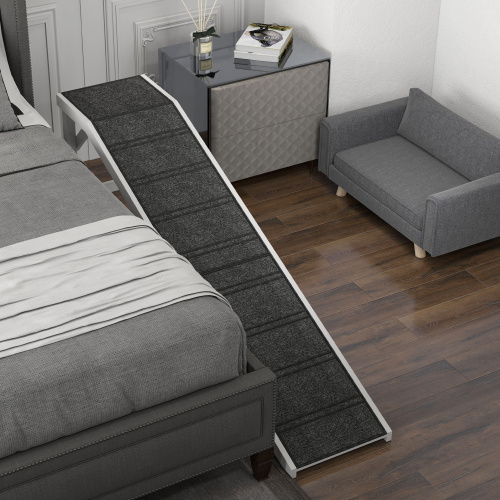 Dog Bed Ramp With Non-Slip Carpet – view 7