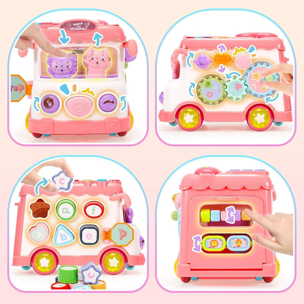 Activity Bus Toy Set 6-in-1 Musical Learning for Toddlers – view 12
