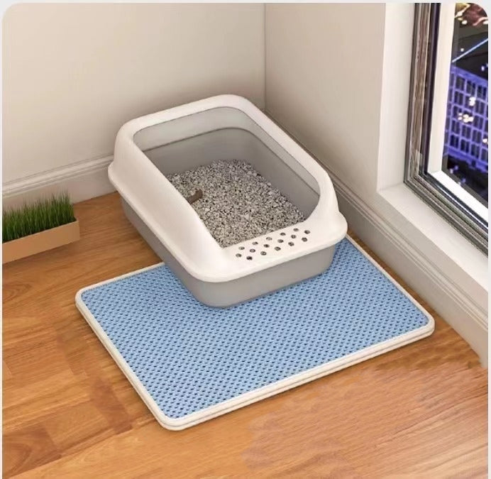 Cat Litter Mat Double Layer Filter for Easy Cleanup – view 7