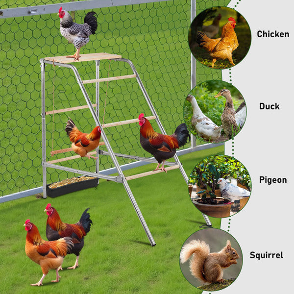 Outdoor Chicken Perch for Poultry Play and Rest – view 10